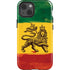 The Lion of Judah Rasta Flag iPhone 15 Impact Case